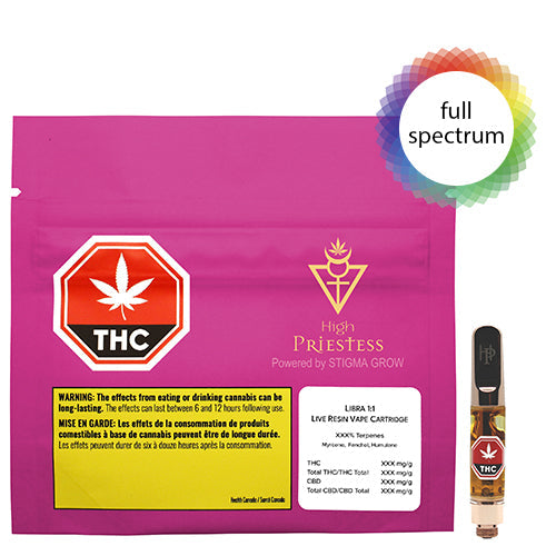 LIBRA 1:1 LIVE RESIN VAPE CARTRIDGE